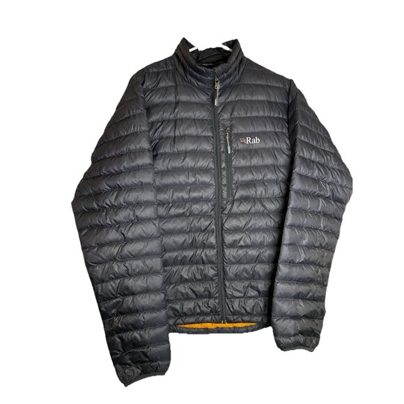Rab Cirrus Alpine Puffer Insulated Jacket Pertex Primaloft Black Men's Sz Medium